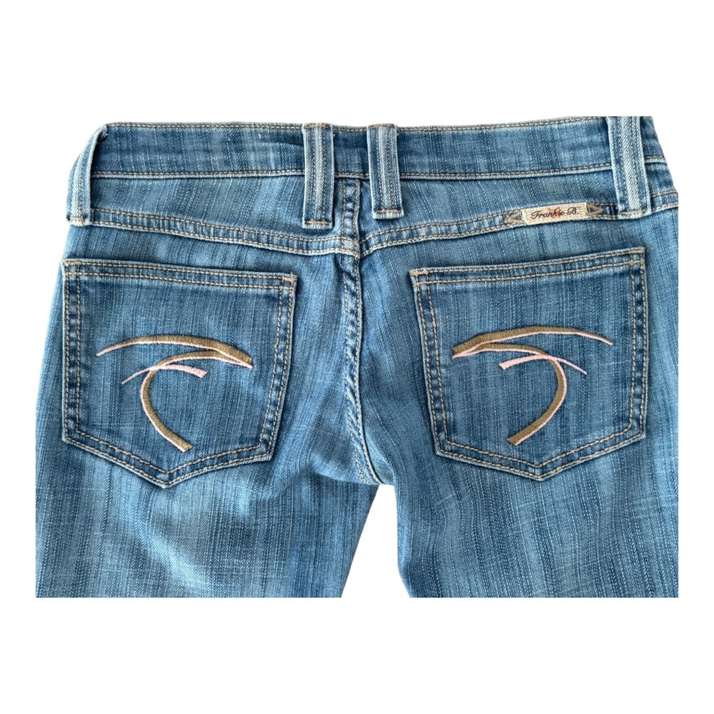 FRANKIE B. for Planet Funk denim jeans women’s size 2. Rare Vintage low rise!